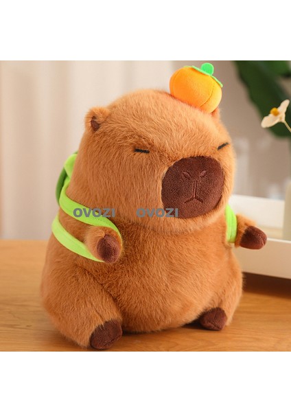 Ovozı 50CM Sevimli Kapia Su Yunusu Peluş Oyuncak Bebek Bebek Yastık Hediye (Yurt Dışından)