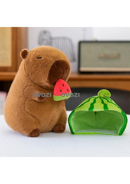 Ovozı 40CM Sevimli Kapia Su Yunusu Peluş Oyuncak Bebek Bebek Yastık Hediye (Yurt Dışından)
