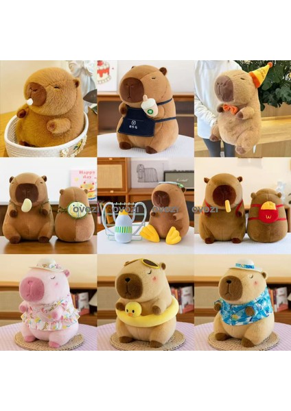 Ovozı 40CM Sevimli Kapia Su Yunusu Peluş Oyuncak Bebek Bebek Yastık Hediye (Yurt Dışından)