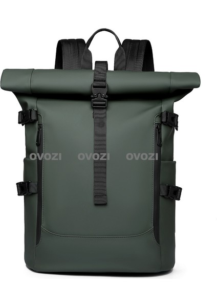 Ovozı Ortaokul Üniversite Okul Çantası Günlük Omuz Çantası Büyük Kapasiteli Seyahat Çantası (Yurt Dışından)