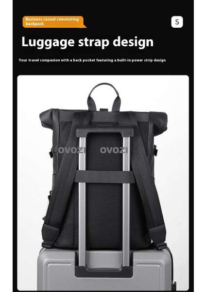 Ovozı Ortaokul Üniversite Okul Çantası Günlük Omuz Çantası Büyük Kapasiteli Seyahat Çantası (Yurt Dışından) indirimleri