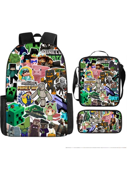 Ovozı Öğrenci Okul Çantası Seti (Yurt Dışından)