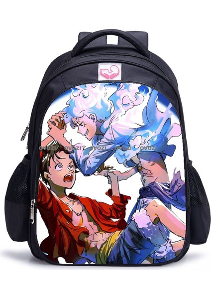 Ovozı 35CM One Piece Büyük Kapasiteli Öğrenci Okul Çantası Günlük Omuz Çantası (Yurt Dışından)