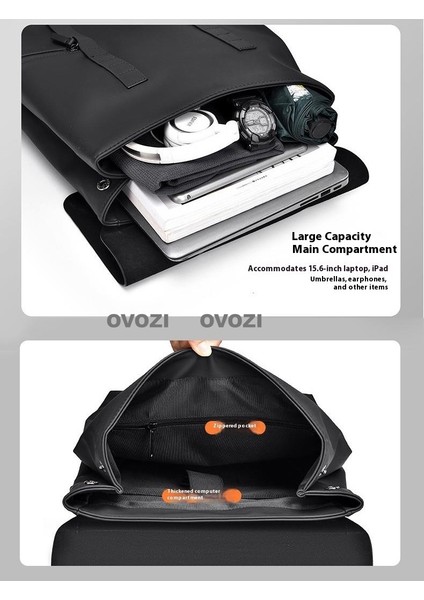 Ovozı Ortaokul Üniversite Okul Çantası Günlük Omuz Çantası Büyük Kapasiteli Seyahat Çantası (Yurt Dışından) indirimleri