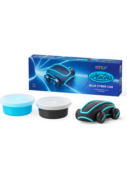 Hava ile Kuruyan Kil (2'li Kutu) - Mavi Siber Araba