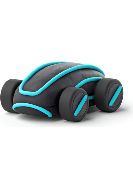 Hava ile Kuruyan Kil (2'li Kutu) - Mavi Siber Araba modelleri