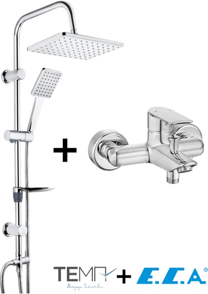 Lia Banyo Bataryası ve Tema Rain Carismo Tepe Duş Seti
