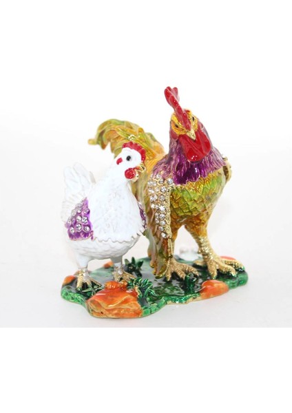 Swaroski Taşlı 2'li Tavuk