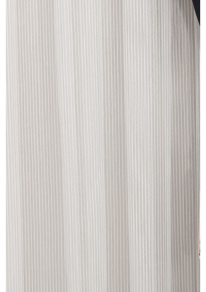 1-2 Seyrek Pile Ulak Model Tül Perde,dikey Çizgili Kırık Beyaz Ütü Istemeyen Tül Perde indirimleri