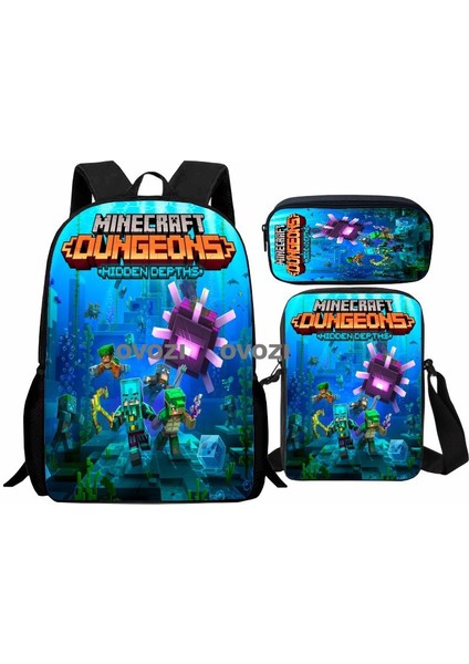 Ovozı Öğrenci Okul Çantası Seti (Yurt Dışından)