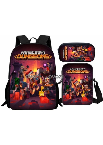 Ovozı Öğrenci Okul Çantası Seti (Yurt Dışından)