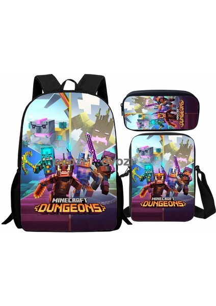 Ovozı Öğrenci Okul Çantası Seti (Yurt Dışından)