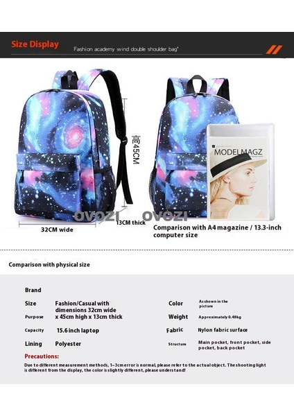 Ovozı Öğrenci Okul Çantası Seti (Yurt Dışından) modelleri