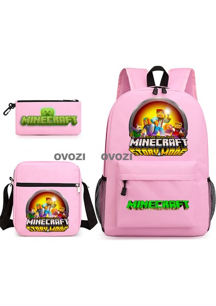 Ovozı Öğrenci Okul Çantası Seti (Yurt Dışından)