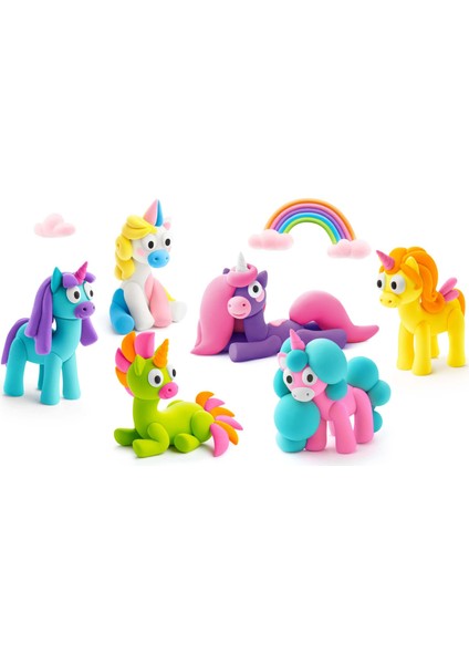 Hava ile Kuruyan Kil (15'li Kutu) - Rainbow Unicorns indirimleri