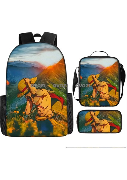 Ovozı Öğrenci Okul Çantası Seti (Yurt Dışından)