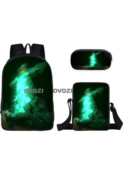 Ovozı Öğrenci Okul Çantası Seti (Yurt Dışından)