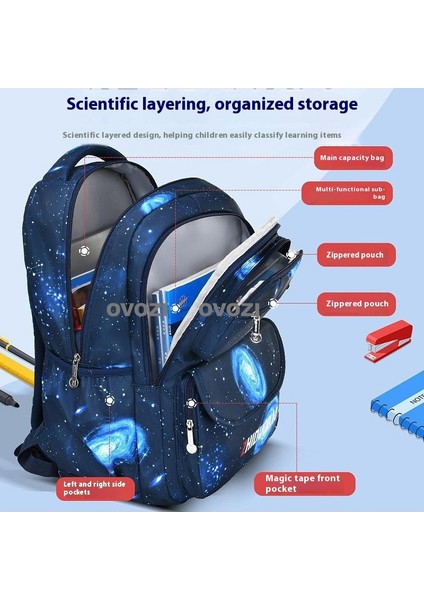 Ovozı Büyük Kapasiteli Öğrenci Okul Çantası Eğlence Seyahat Omuz Çantası (Yurt Dışından) modelleri