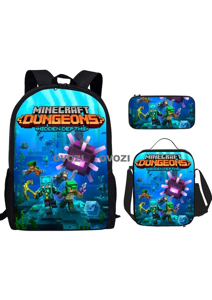 Ovozı Öğrenci Okul Çantası Seti (Yurt Dışından)