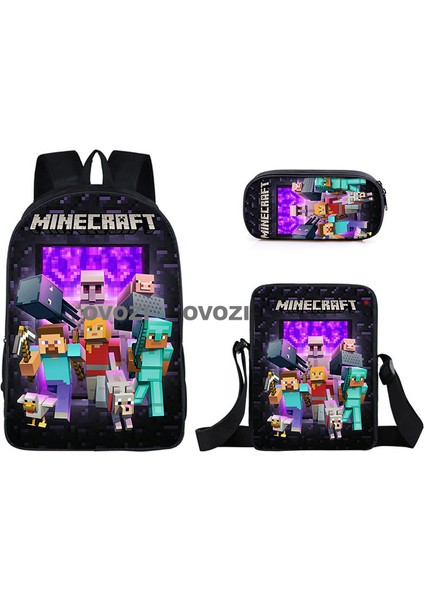 Ovozı Öğrenci Okul Çantası Seti (Yurt Dışından)