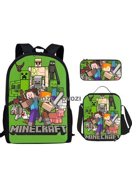 Ovozı Öğrenci Okul Çantası Seti (Yurt Dışından)
