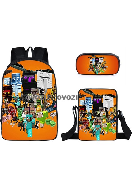 Ovozı Öğrenci Okul Çantası Seti (Yurt Dışından)