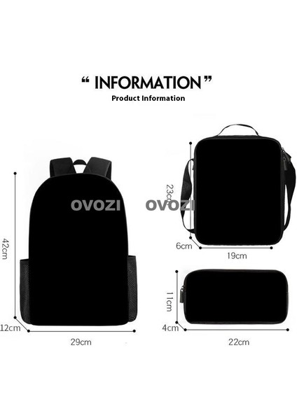 Ovozı Öğrenci Okul Çantası Seti (Yurt Dışından) fiyatları
