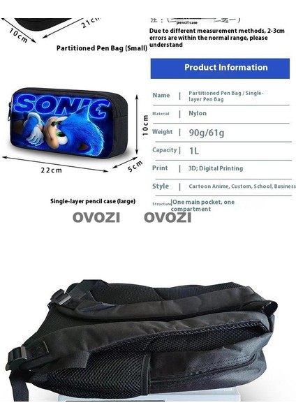 Ovozı Öğrenci Okul Çantası Seti (Yurt Dışından) modelleri