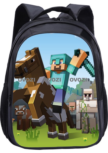 Ovozı Öğrenci Okul Çantası Günlük Omuz Çantası (Yurt Dışından)