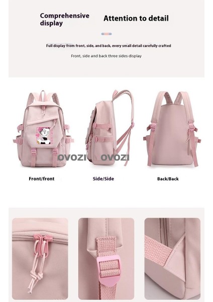 Ovozı Günlük Moda Omuz Çantası Öğrenci Okul Çantası (Yurt Dışından) fırsatları