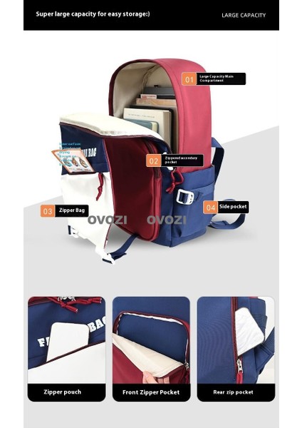 Ovozı Moda Omuz Çantası Trendy Öğrenci Okul Çantası (Yurt Dışından) fiyatları