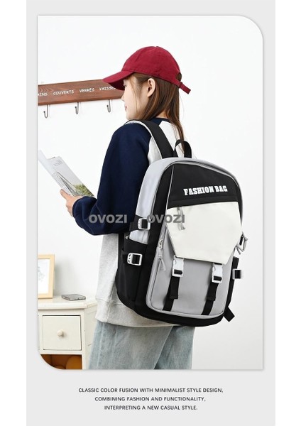 Ovozı Moda Omuz Çantası Trendy Öğrenci Okul Çantası (Yurt Dışından) modelleri