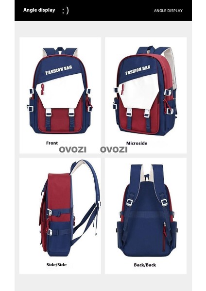 Ovozı Moda Omuz Çantası Trendy Öğrenci Okul Çantası (Yurt Dışından) indirimleri