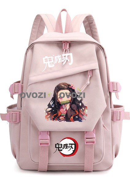 Ovozı Öğrenci Büyük Kapasiteli Okul Çantası Günlük Omuz Çantası (Yurt Dışından)