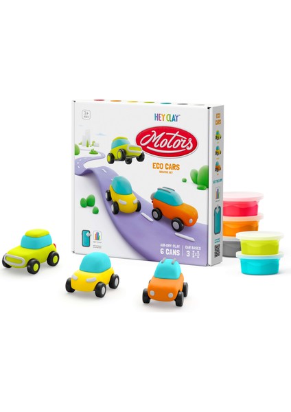 Hava ile Kuruyan Kil (6'lı Kutu) - Eko Arabalar