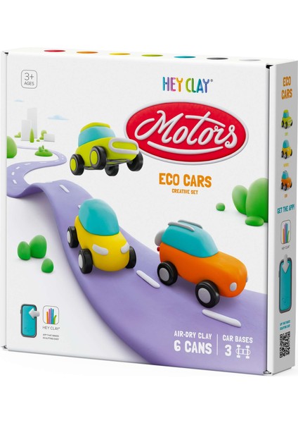 Hava ile Kuruyan Kil (6'lı Kutu) - Eko Arabalar modelleri