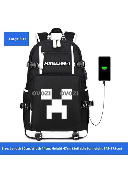 Ovozı Öğrenci Okul Çantası Günlük Omuz Çantası (Yurt Dışından)