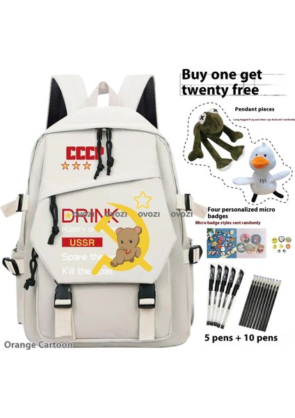 Ovozı Günlük Omuz Çantası Öğrenci Okul Çantası (Yurt Dışından)