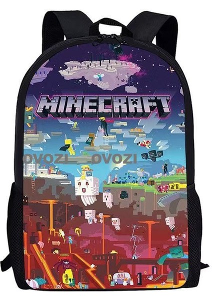 Ovozı Benim Dünyam Omurga Koruyucu Omuz Çantası Öğrenci Okul Çantası (Yurt Dışından)