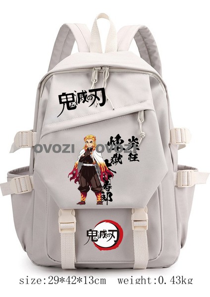 Ovozı Öğrenci Büyük Kapasiteli Okul Çantası Günlük Omuz Çantası (Yurt Dışından)