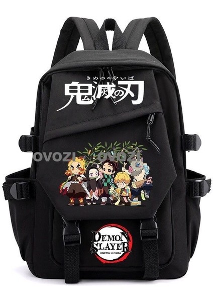 Ovozı Öğrenci Büyük Kapasiteli Okul Çantası Günlük Omuz Çantası (Yurt Dışından)