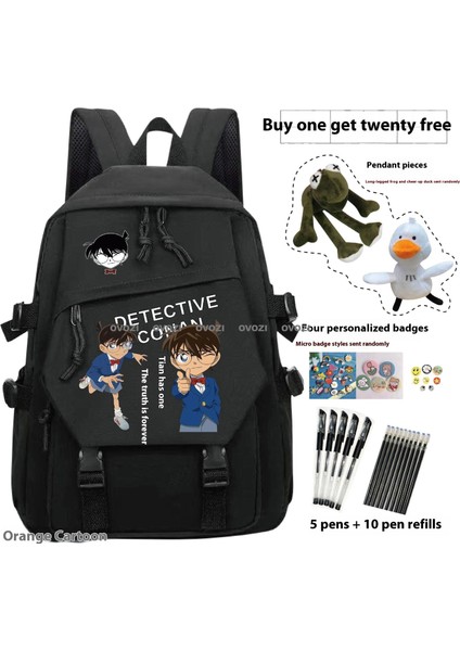 Ovozı Öğrenci Büyük Kapasiteli Okul Çantası Günlük Omuz Çantası (Yurt Dışından)