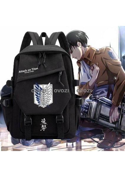 Ovozı Attack Of The Giants Özgürlük Kanatları Moda Trend Omuz Çantası Öğrenci Okul Çantası (Yurt Dışından) fiyatları