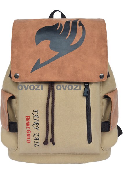 Ovozı Büyük Kapasiteli Karikatür Öğrenci Okul Çantası Günlük Omuz Çantası (Yurt Dışından)