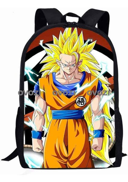 Ovozı Karikatür Öğrenci Okul Çantası Büyük Kapasiteli Günlük Omuz Çantası (Yurt Dışından)