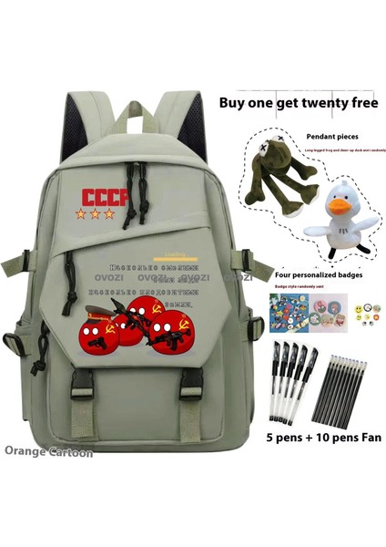 Ovozı Günlük Omuz Çantası Öğrenci Okul Çantası (Yurt Dışından)