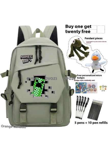 Ovozı Büyük Kapasiteli Rahat Omuz Çantası Öğrenci Okul Çantası (Yurt Dışından)