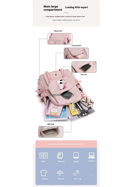 Ovozı Günlük Moda Omuz Çantası Öğrenci Okul Çantası (Yurt Dışından) indirimleri