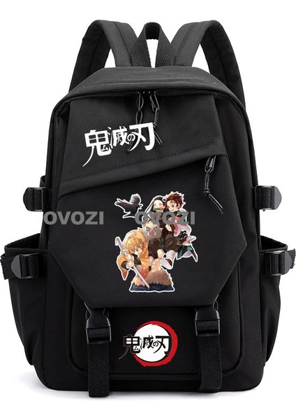 Ovozı Öğrenci Büyük Kapasiteli Okul Çantası Günlük Omuz Çantası (Yurt Dışından)