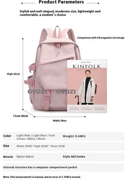 Ovozı Günlük Moda Omuz Çantası Öğrenci Okul Çantası (Yurt Dışından) fiyatları